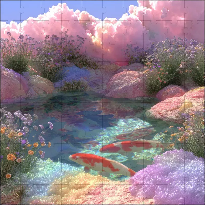 3D Pastel Dreamy Surreal Whimsies
