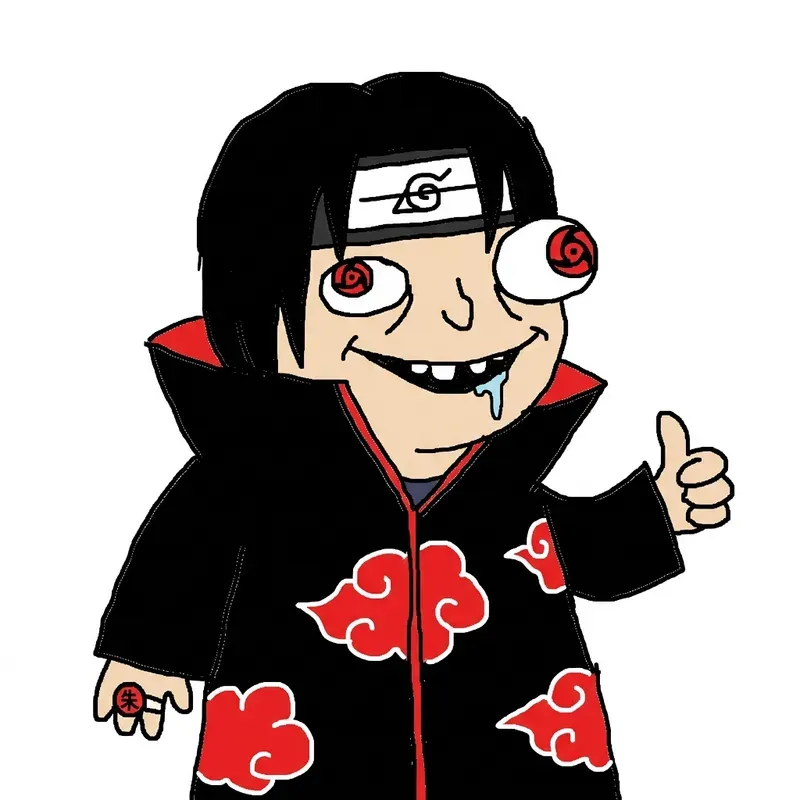 Funny Anime Caricature Meme Characters