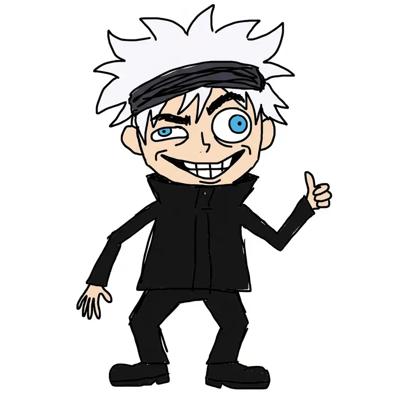 Funny Anime Caricature Meme Characters