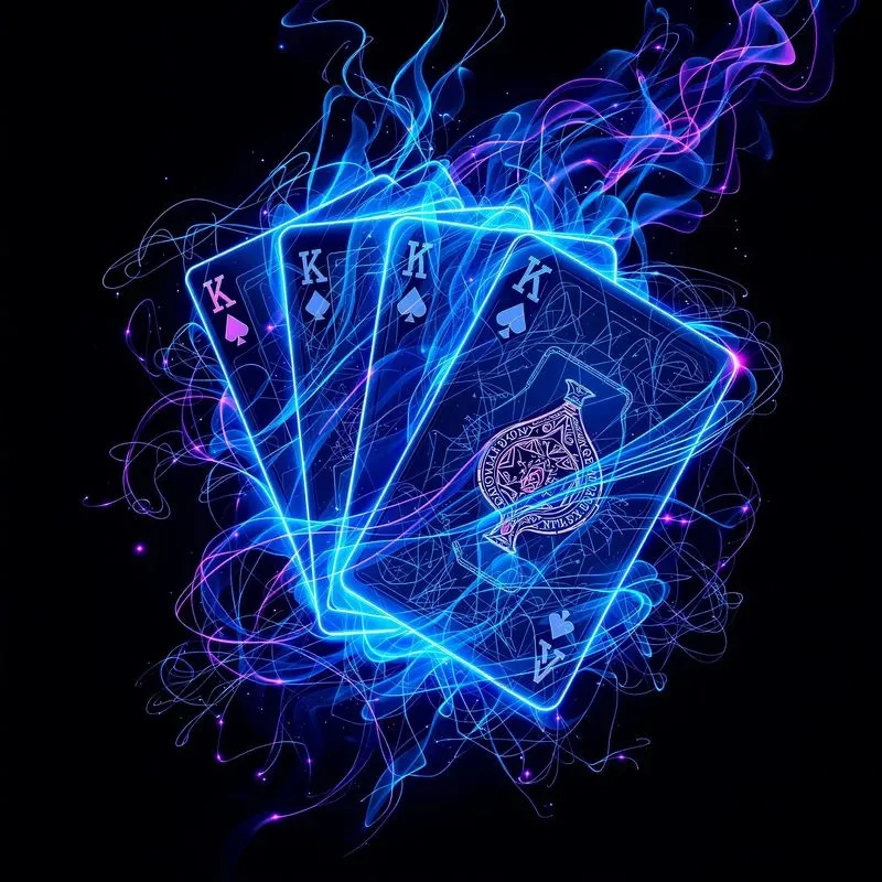 Neon Energy Cyberpunk Dark Fantasy Art