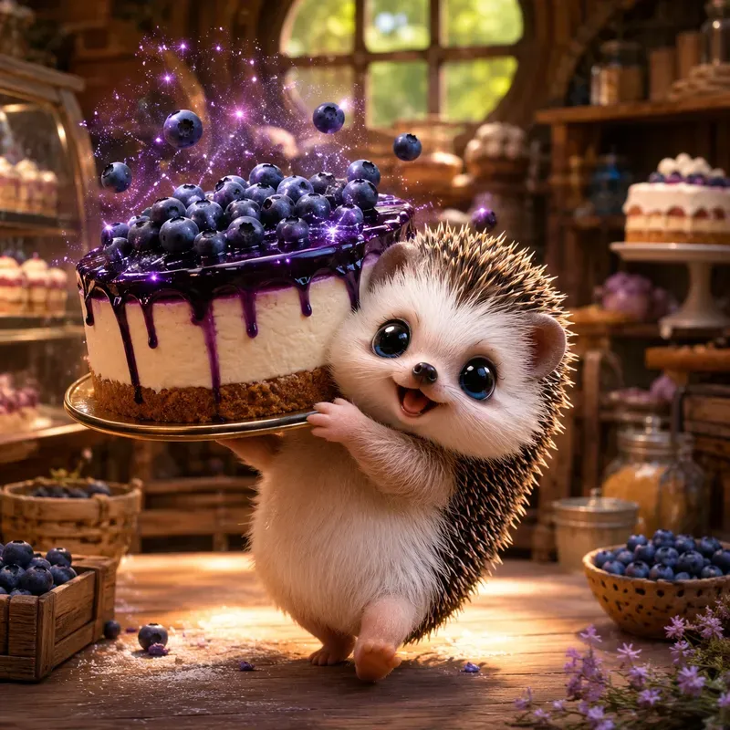Whimsical Kawaii Dessert Friends Worlds