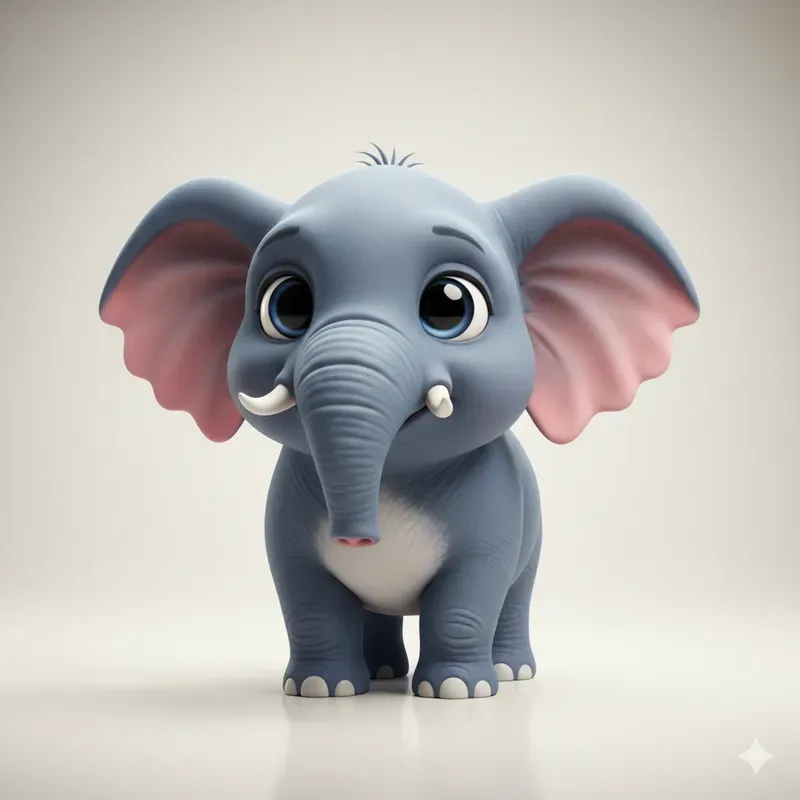 3D Cartoon Animals
