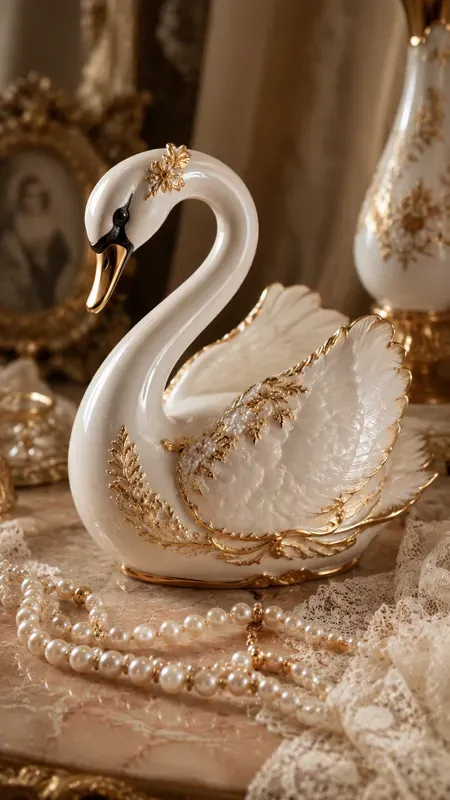 Vanity Photorealistic Porcelain Objects