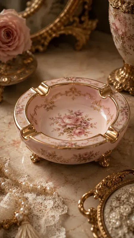 Vanity Photorealistic Porcelain Objects