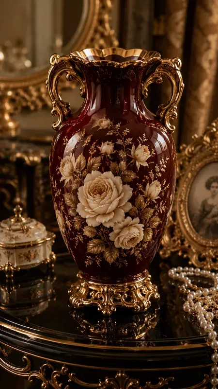 Vanity Photorealistic Porcelain Objects