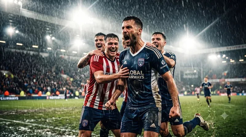 Cinematic Football Action Style