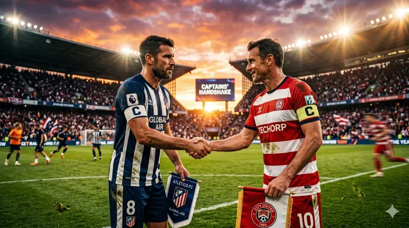 Cinematic Football Action Style