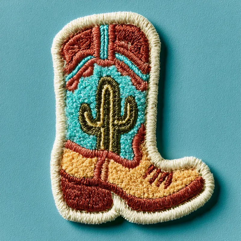 Retro Chenille Embroidery Patch Studios