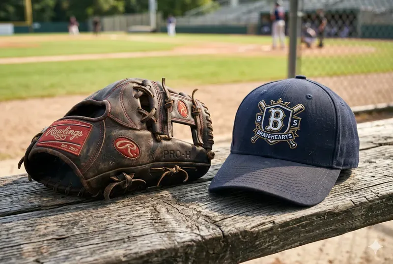 Sports Fan Gear Still Life Stock Photos