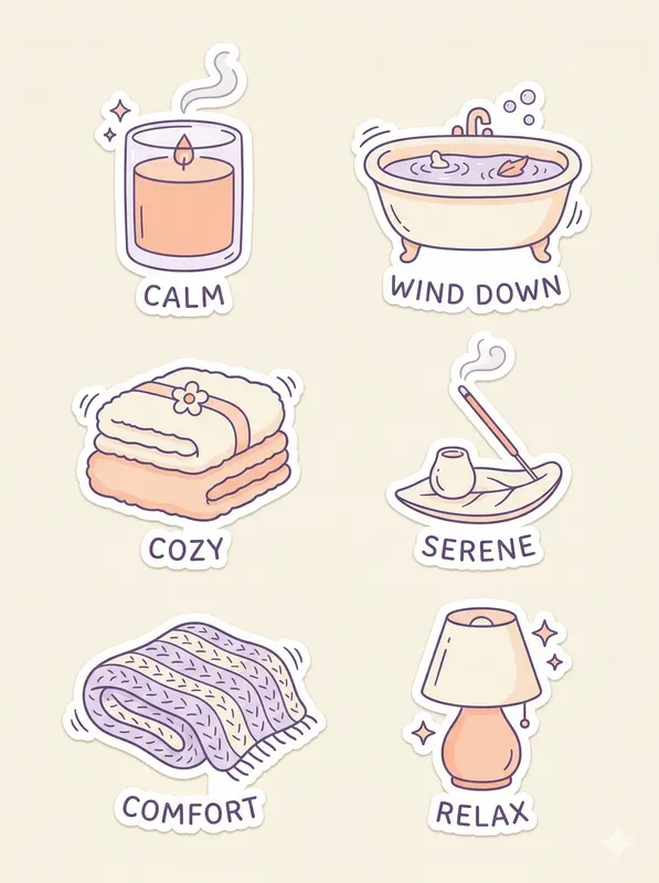 Minimal Animated Selfcare Stickers