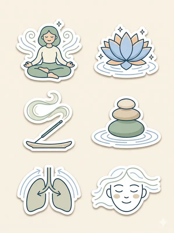Minimal Animated Selfcare Stickers