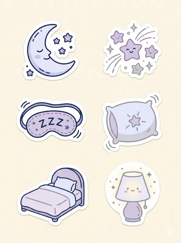 Minimal Animated Selfcare Stickers