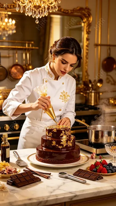 Royal Kitchen Cooking Scene Generator