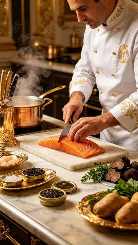 Royal Kitchen Cooking Scene Generator