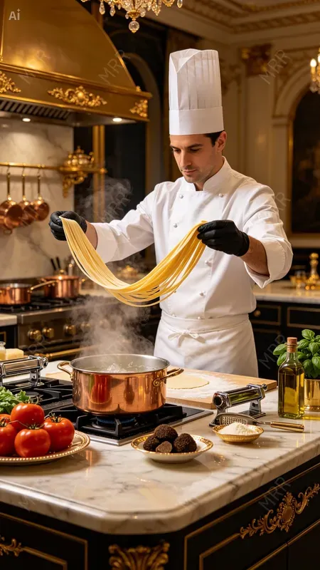 Royal Kitchen Cooking Scene Generator