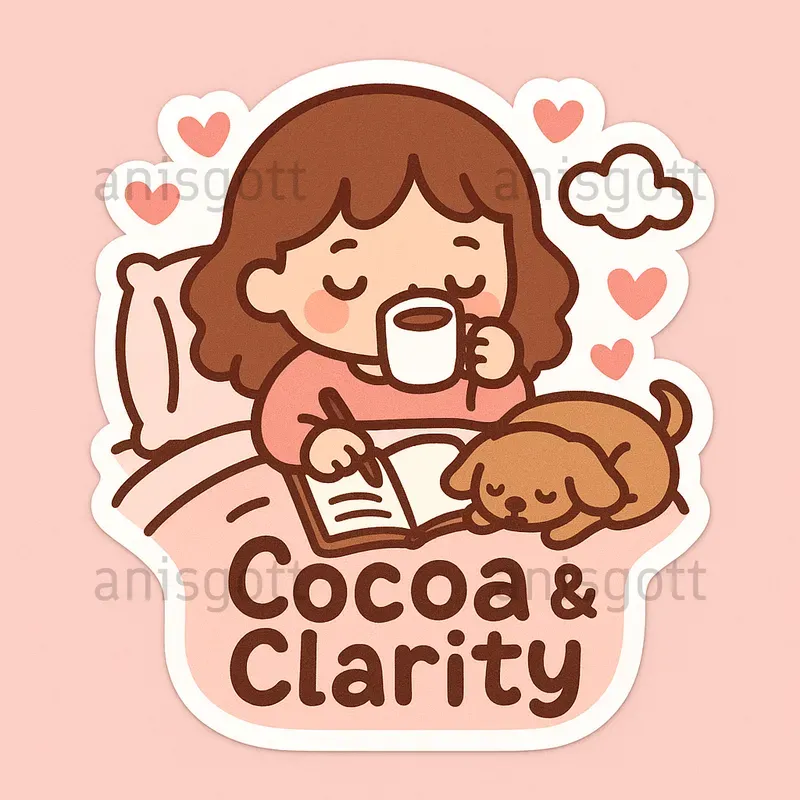 Cute Girl Selfcare Affirmation Stickers