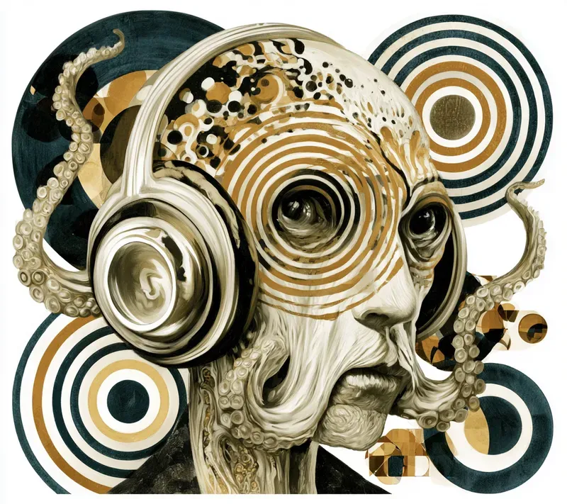Weird Geometric Abstract Compositions
