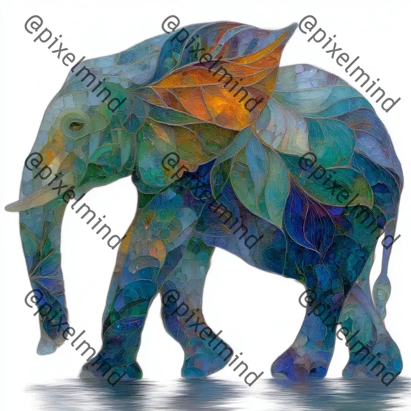 Winged Surreal Psychedelic Clipart Packs