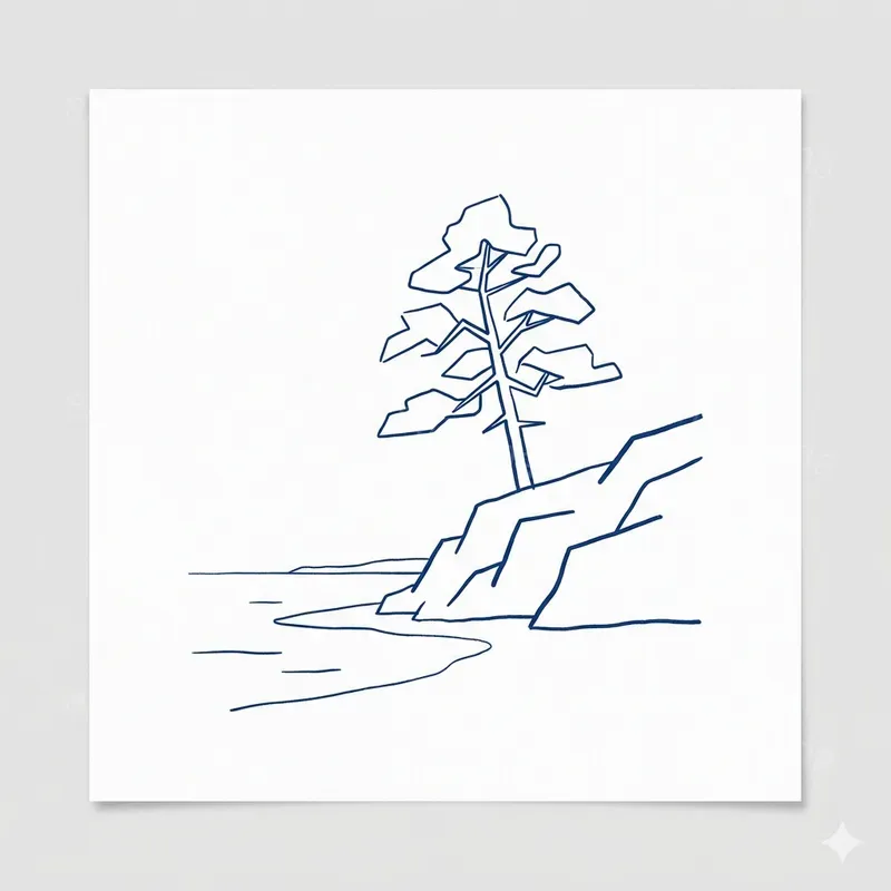 Minimalist Printable Poster Illustrations