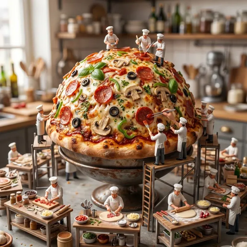 Giant Food Planet Photography