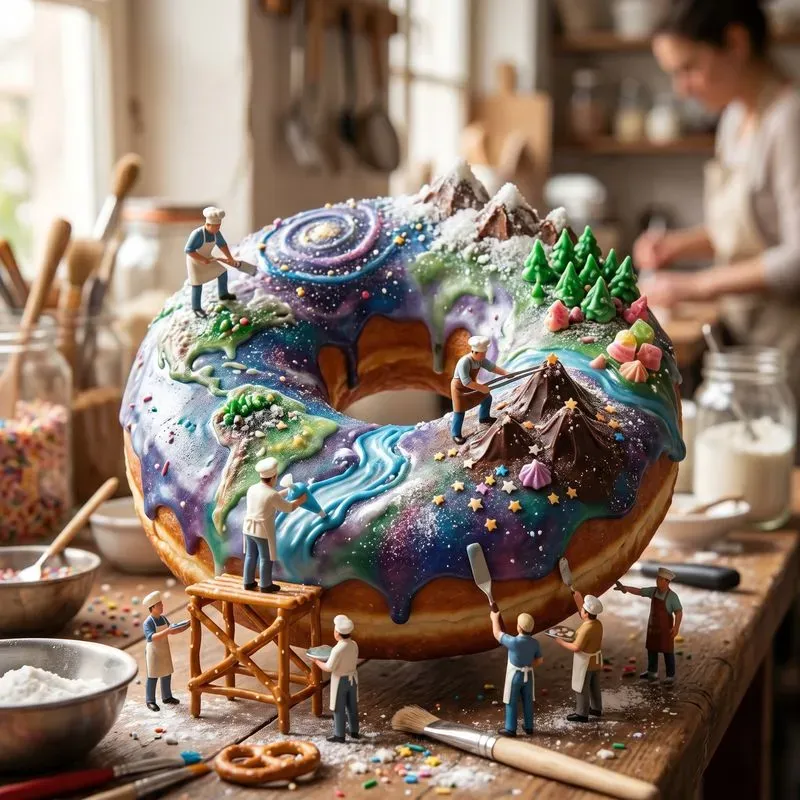 Giant Food Planet Photography