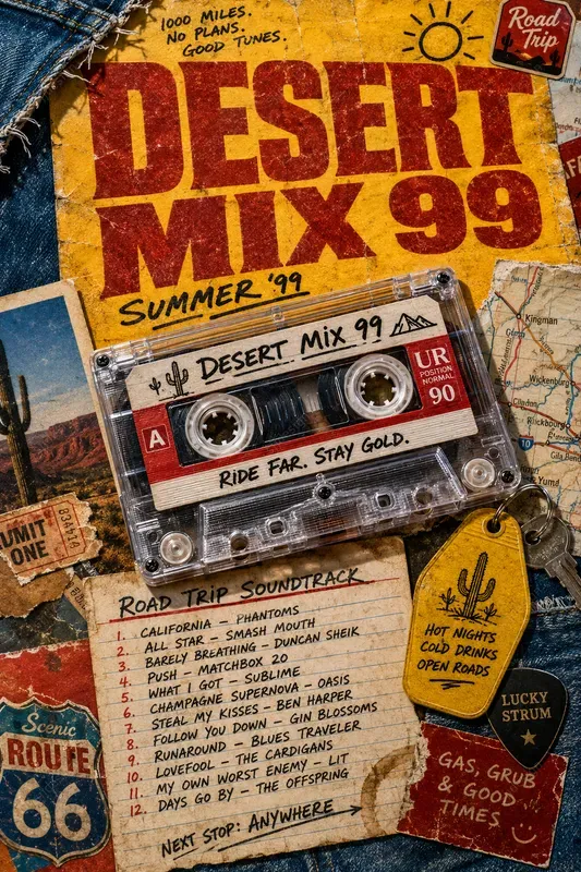 Playlist Memories Collage Art