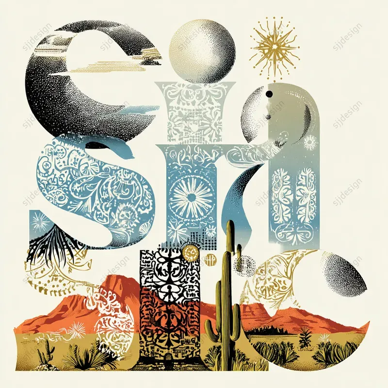 Conceptual Type Illustrations