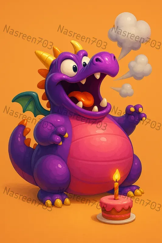 Whimsical 3D Funny Cartoon Characters