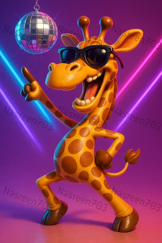 Whimsical 3D Funny Cartoon Characters