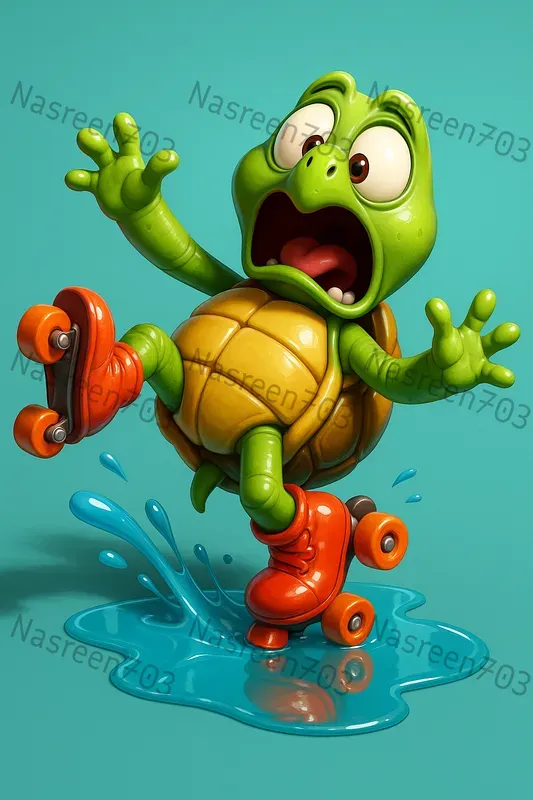Whimsical 3D Funny Cartoon Characters