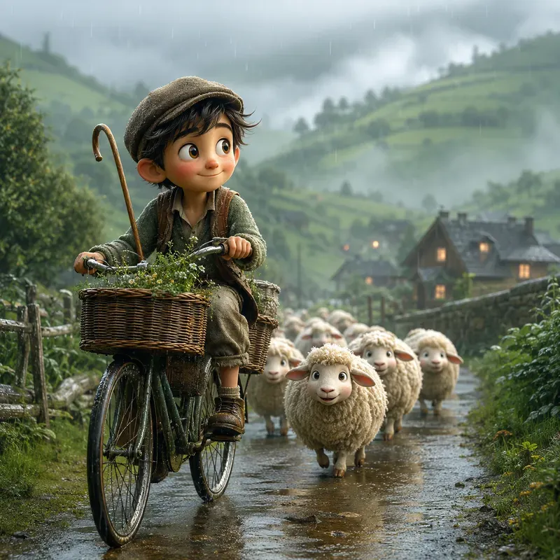 Whimsical Cinematic Character Generator
