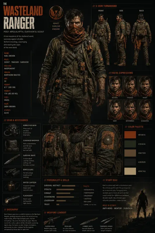 Cinematic Character Bibles