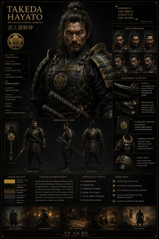 Cinematic Character Bibles