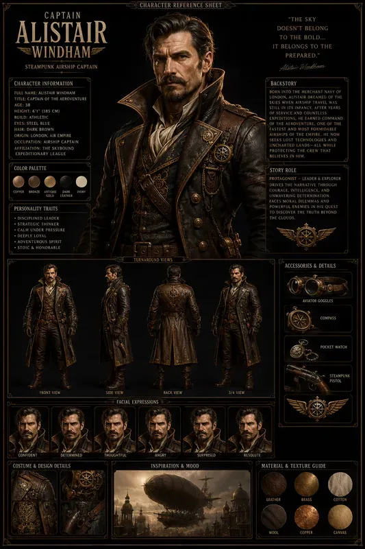 Cinematic Character Bibles