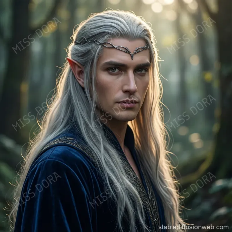 Semirealistic Character Portrait Art