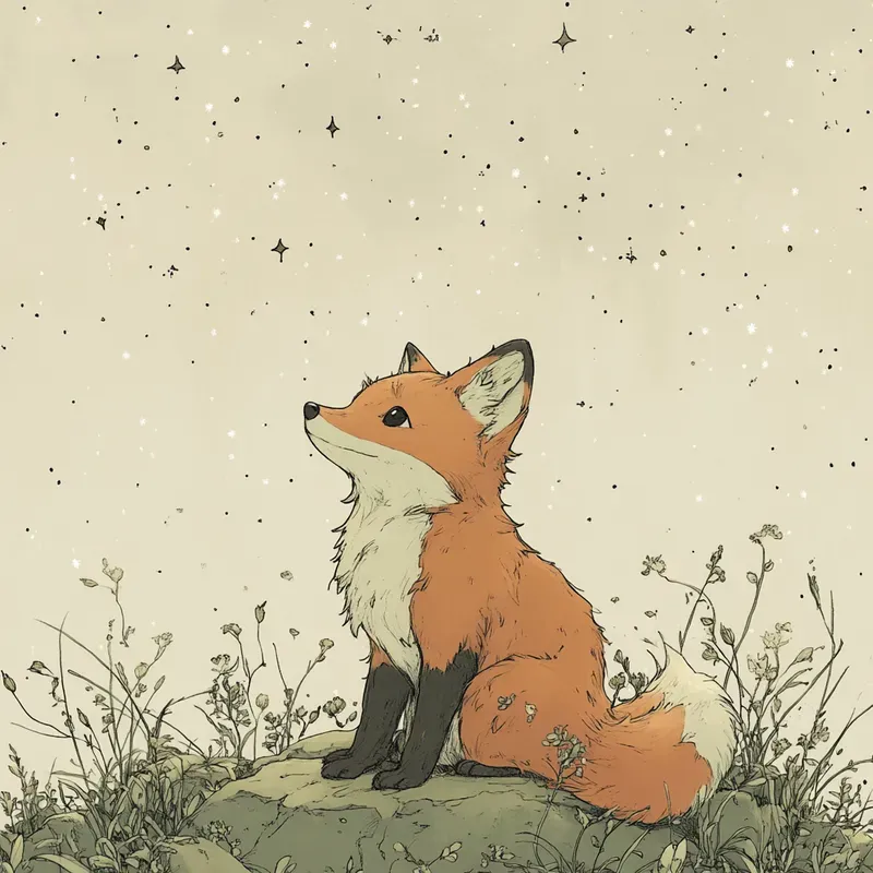 Storybook Animals Playful Illustrations
