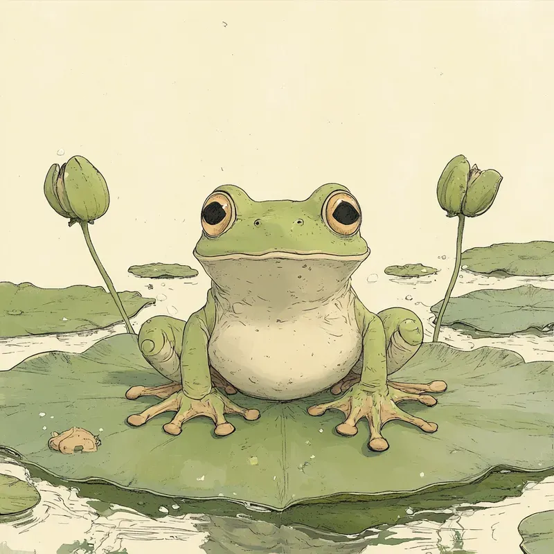 Storybook Animals Playful Illustrations