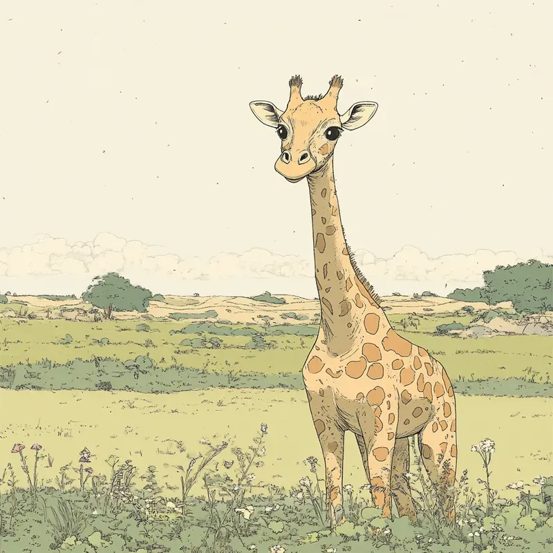 Storybook Animals Playful Illustrations