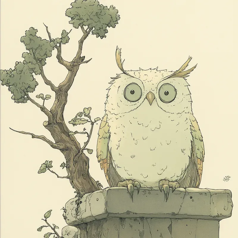 Storybook Animals Playful Illustrations