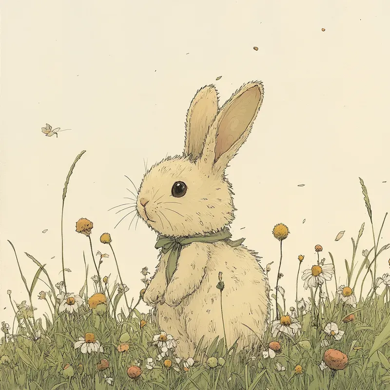 Storybook Animals Playful Illustrations