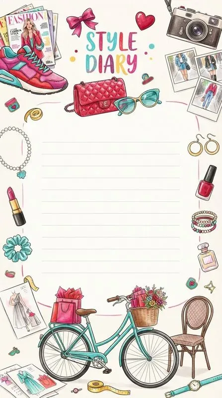 Premium Teen Notebook Pages