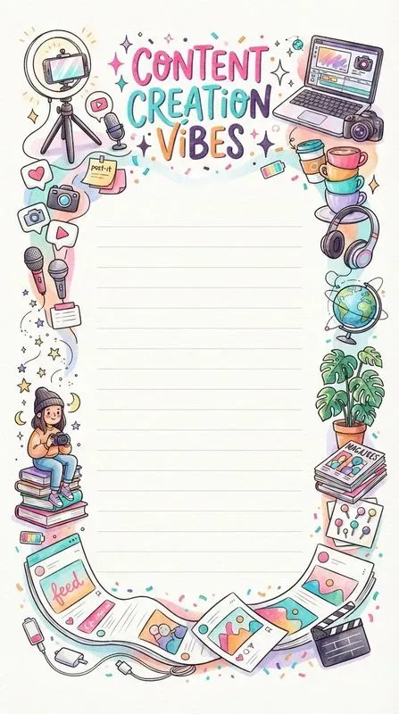 Premium Teen Notebook Pages