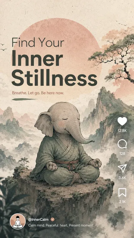 Aesthetic Lofi Selfcare Social Ads
