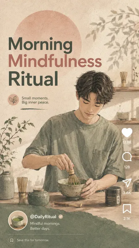Aesthetic Lofi Selfcare Social Ads