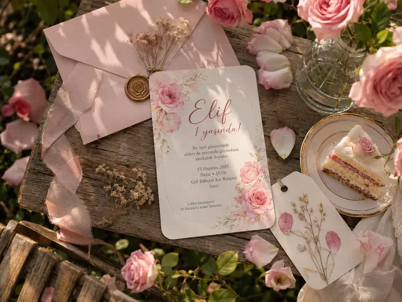 Birthday Invitation Card Mockups