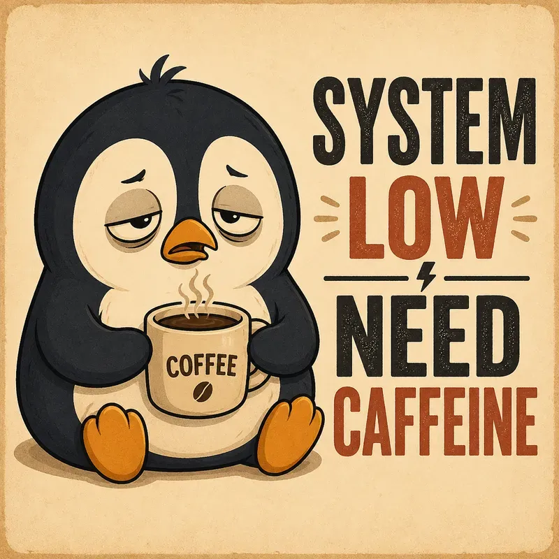 Low Battery Cute Coffee Memes