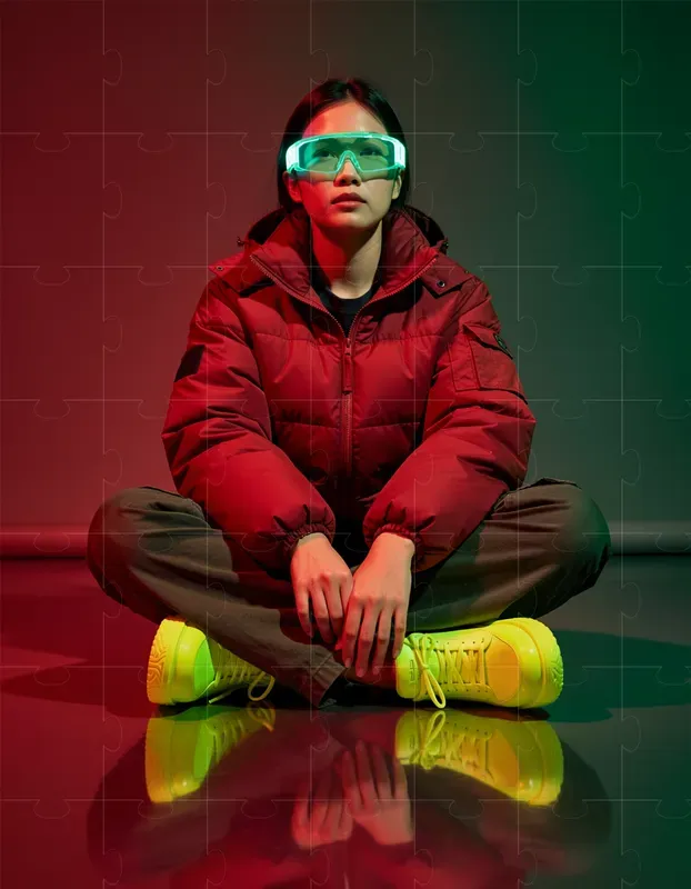 Futuristic Dynamic High Fashion