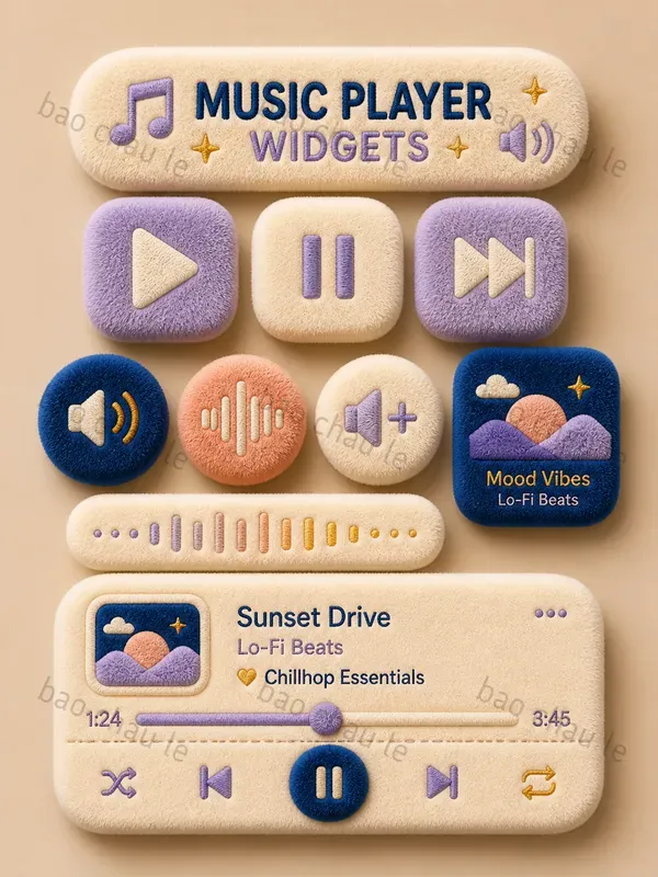 Fluffy UI Icons