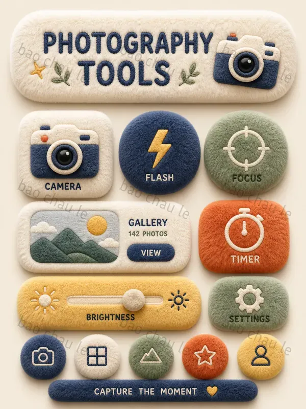 Fluffy UI Icons