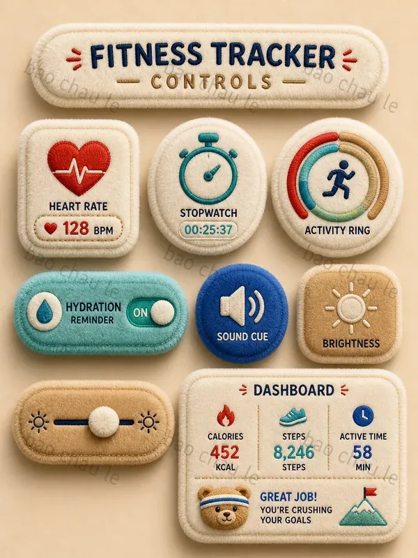 Fluffy UI Icons